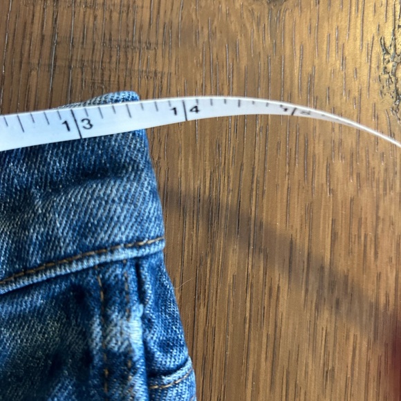 Classic Madewell High Rise Stovepipe Blue Jeans Size 28 - Picture 8 of 9